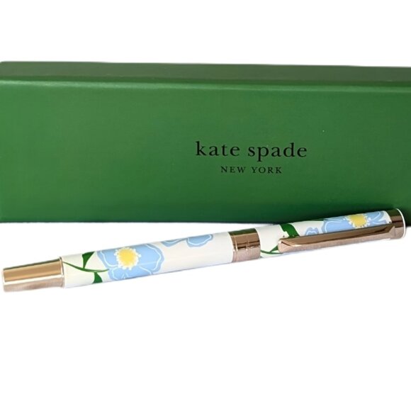 NWT ♠️ Kate Spade New York Sunshine Floral Mouse Pad w/ Coordinating Pen - Picture 7 of 8